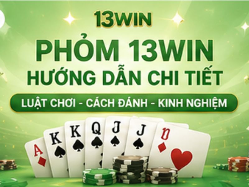 Cách Chơi Phỏm 13WIN
