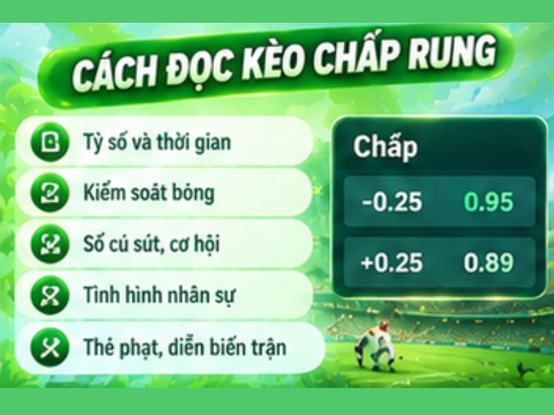 Cách Đọc Kèo Chấp Rung