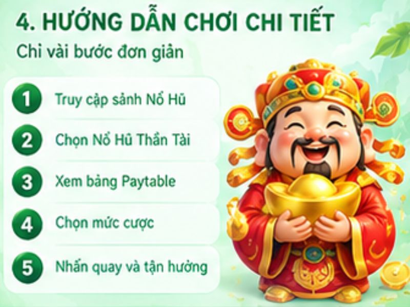 Hướng dẫn chơi Nổ Hũ Thần Tài 13WIN