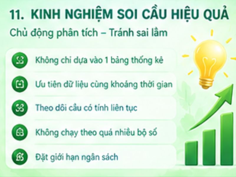 Kinh nghiệm soi cầu XSMB được nhiều người quan tâm