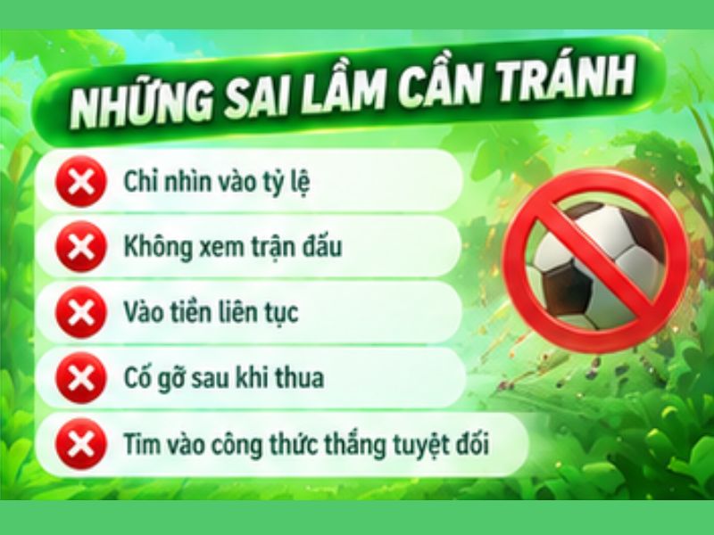 Những Sai Lầm Khi Chơi Kèo Rung
