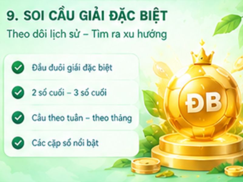 Soi cầu giải đặc biệt XSMB